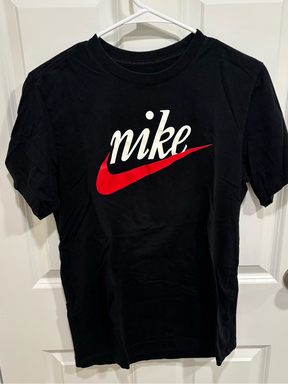 Nike Classic Logo Black T-Shirt Womens U.S. Large